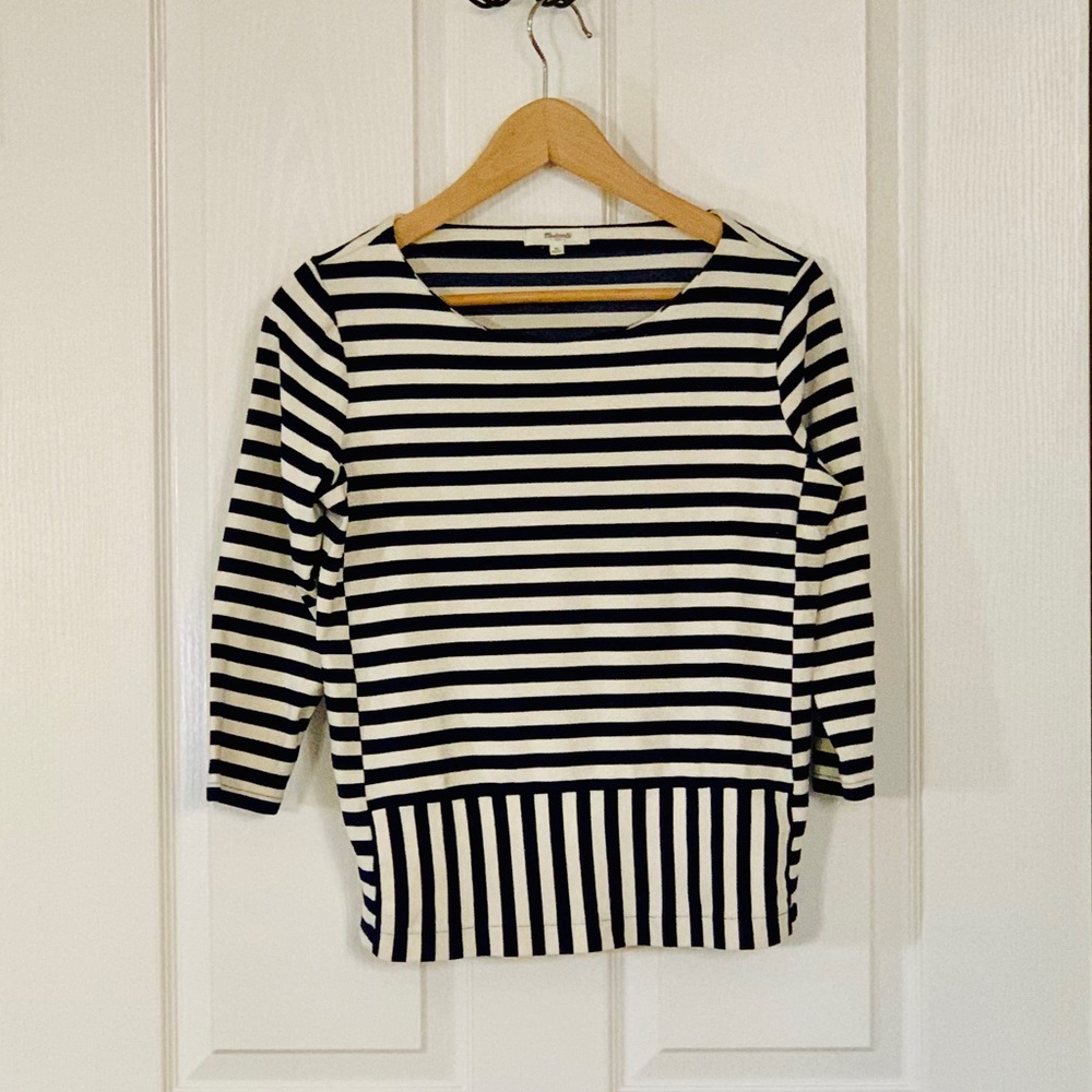 Madewell striped top